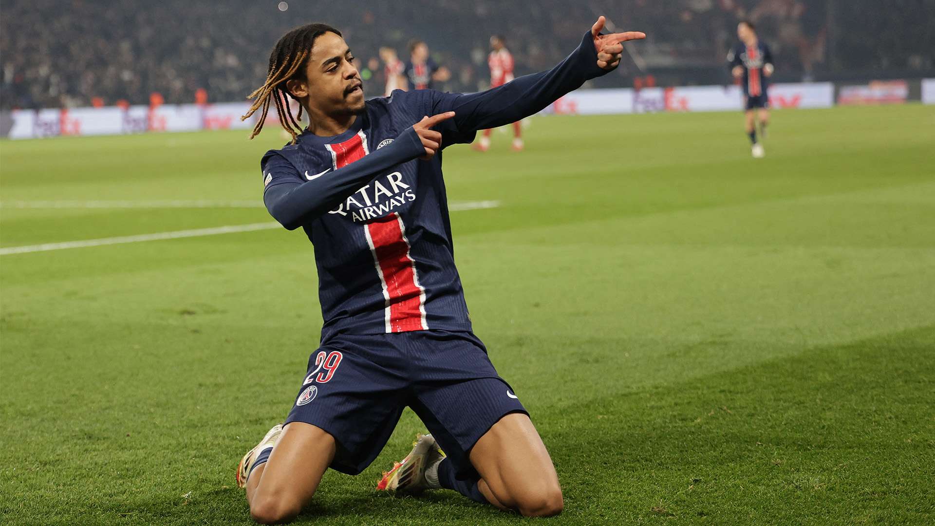 他在比赛中 他在比赛中